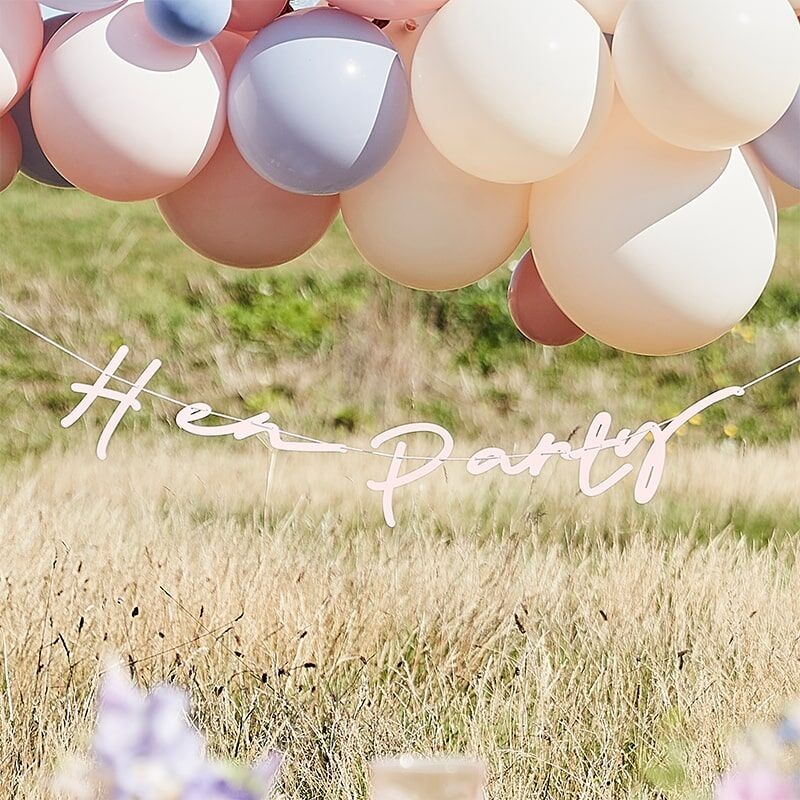 Boho Wedding Hen Party Eco Garland