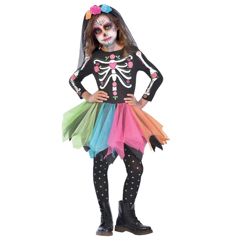 Mexican Sugar Skull Costume – Teen