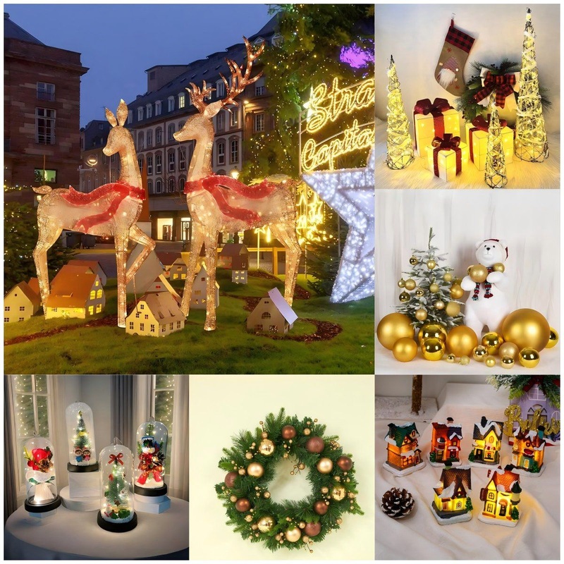 Wholesale Price OEM Factory Custom Christmas Decoration Christmas Reindeer Christmas Products Manufacturer in China