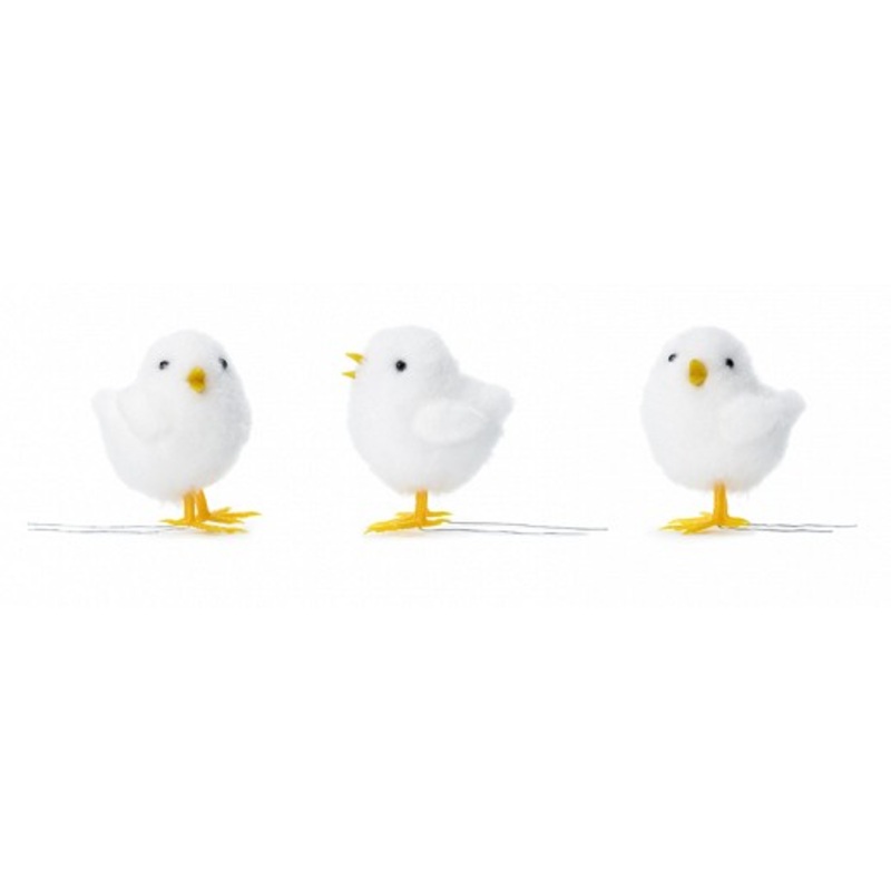 9 Easter brunch chick decoration figures 7cm