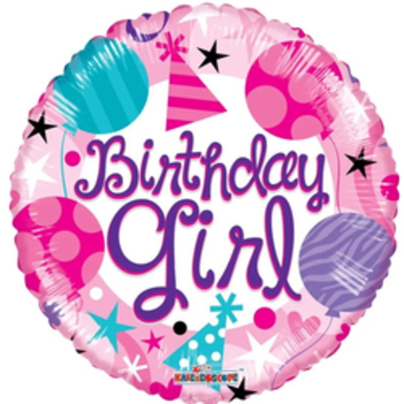 Birthday Girl Foil Balloon – 18