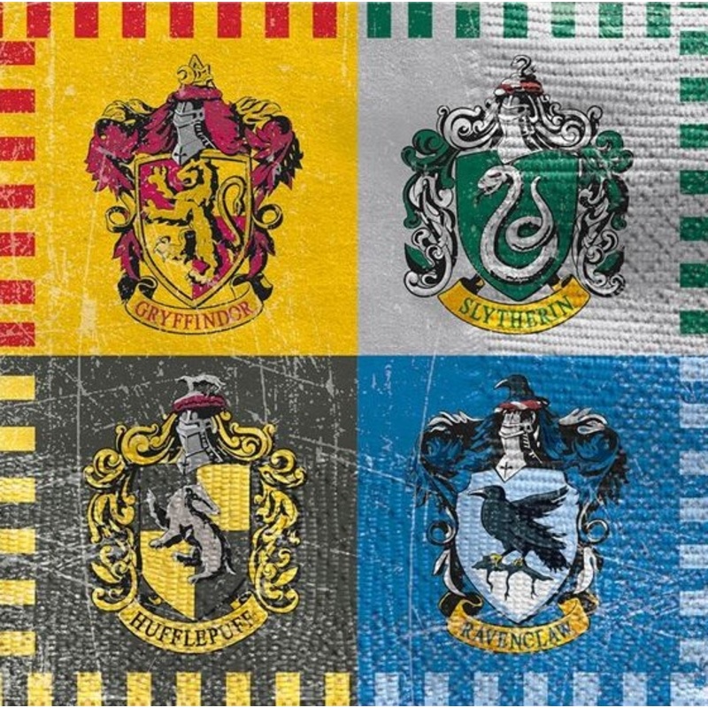 16 Harry Potter Hogwarts napkins 25cm
