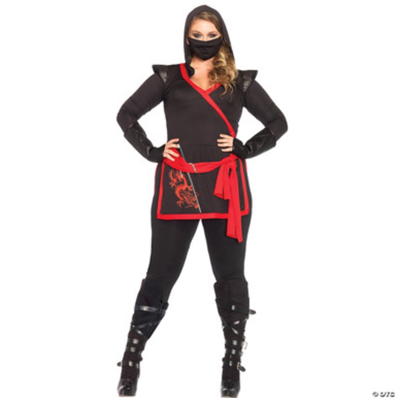 Ninja Assassin Costume -Women’s Plus Size  XX-Large