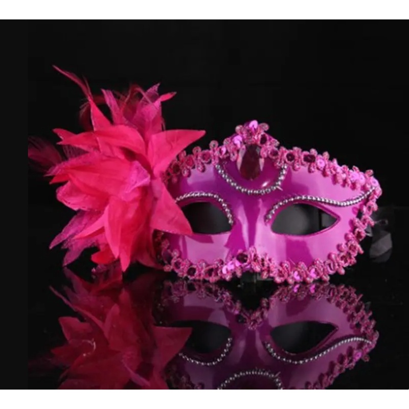 Phantom Masquerade Eyemask – Pink