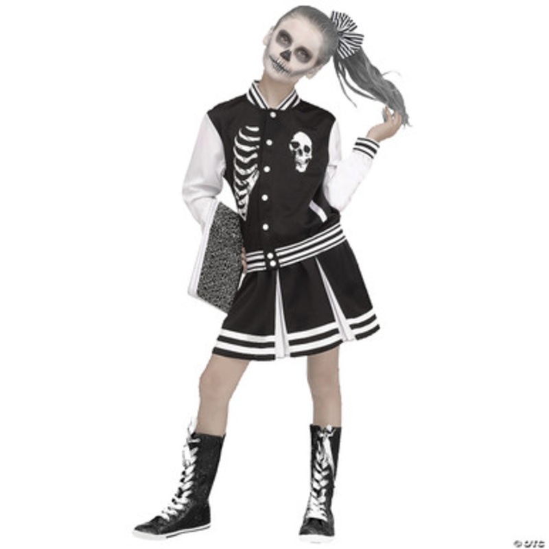 Scare Squad Zombie Cheerleader Child Costume Medium