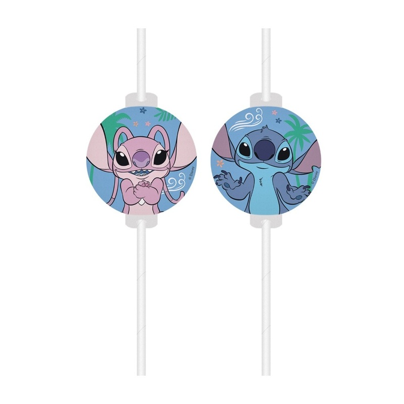 4 Stitch & Angel FSC drinking straws 22cm