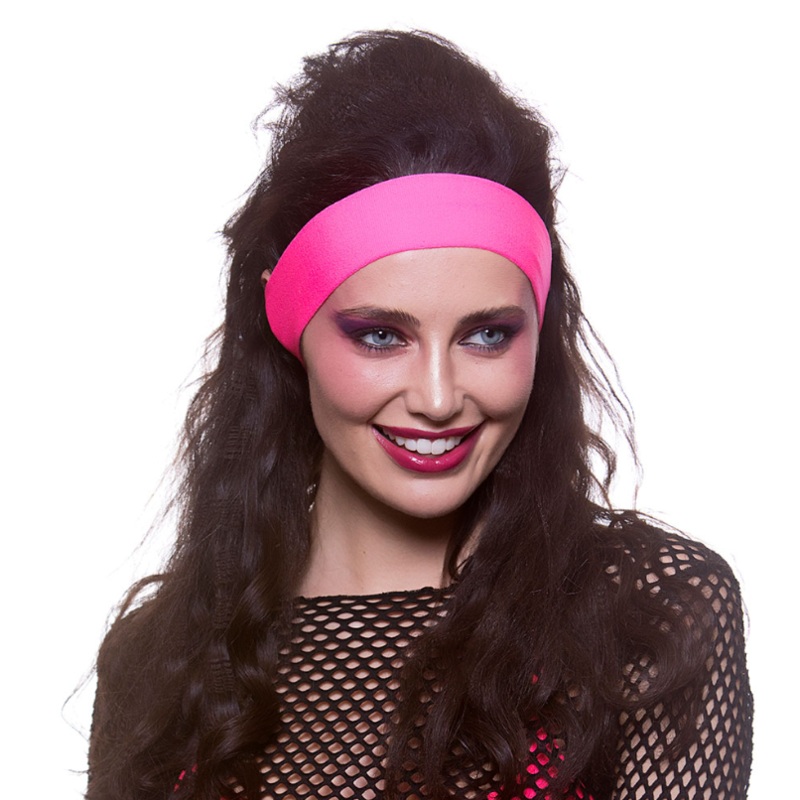 80’s Headband – Neon Pink