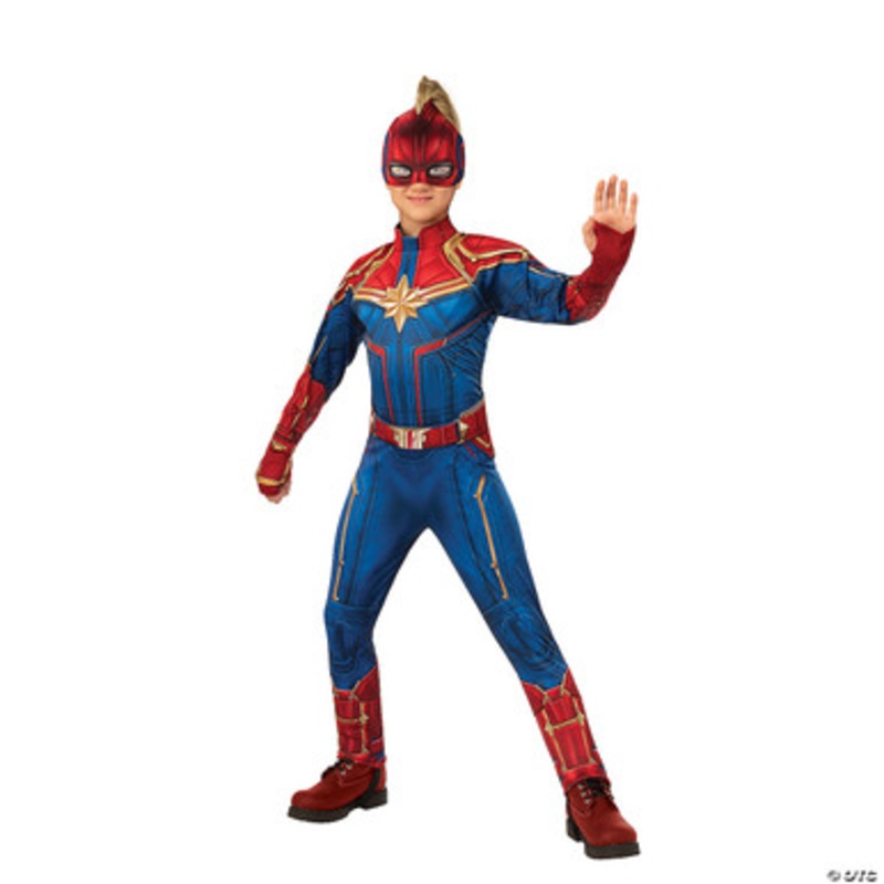 Captain Marvel Deluxe Child Costume Small