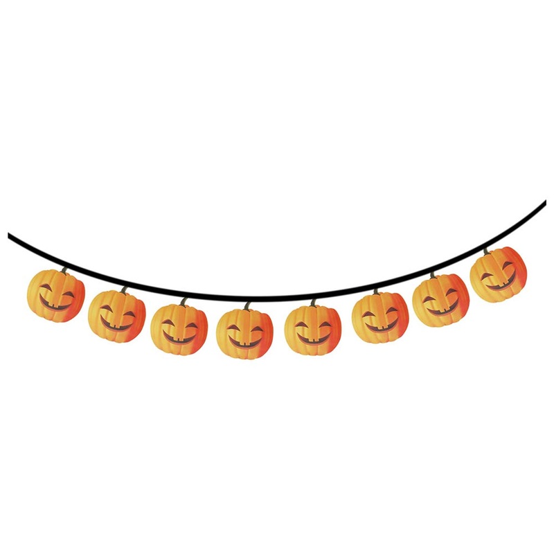 Friendly Pumpkin Garland 3m