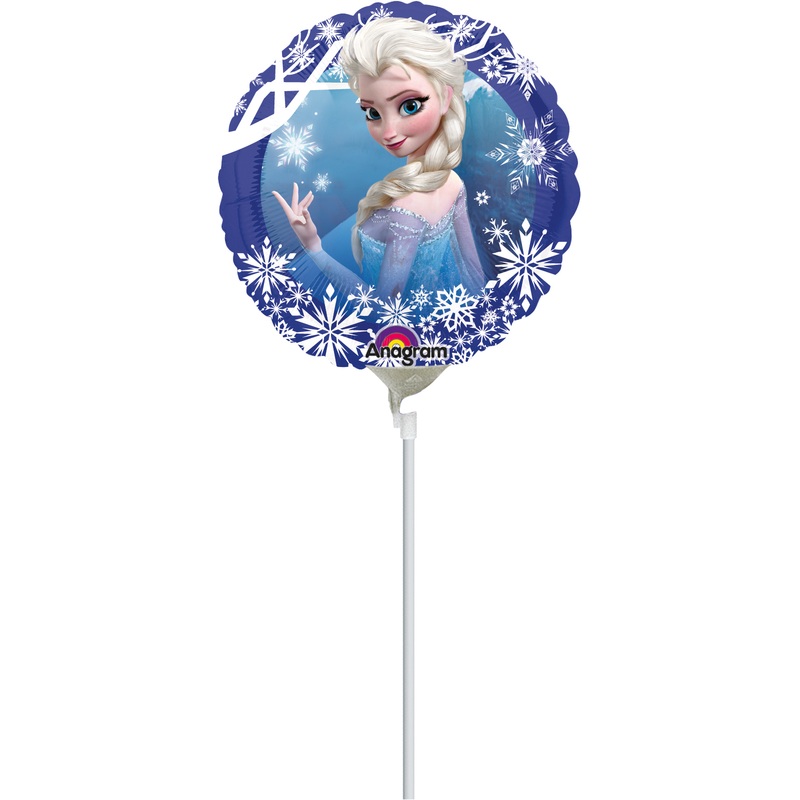 Frozen stick balloon snow magic