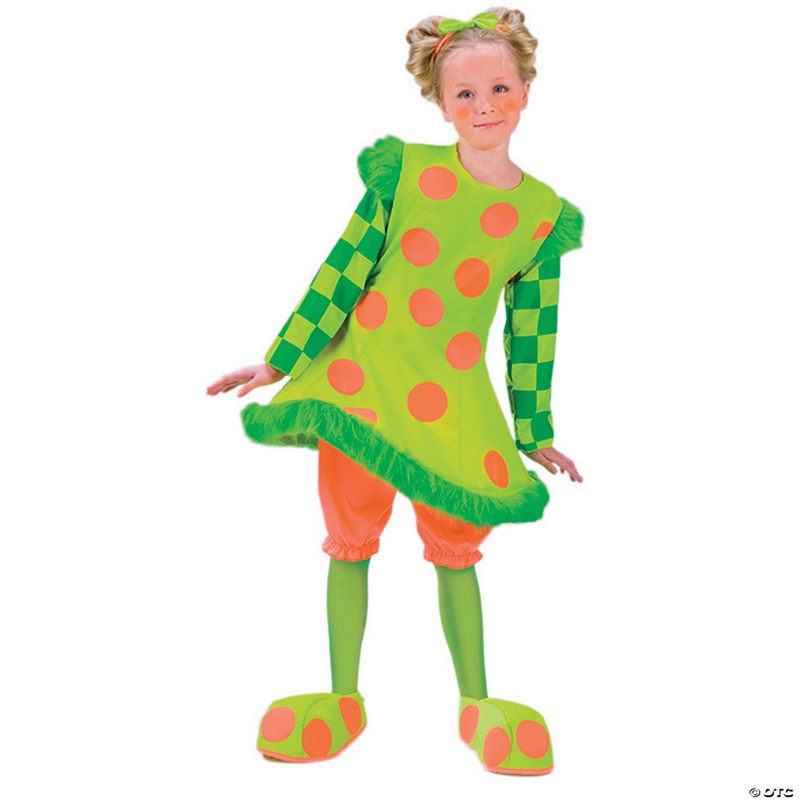 Lolli the Clown Girls Halloween Costume