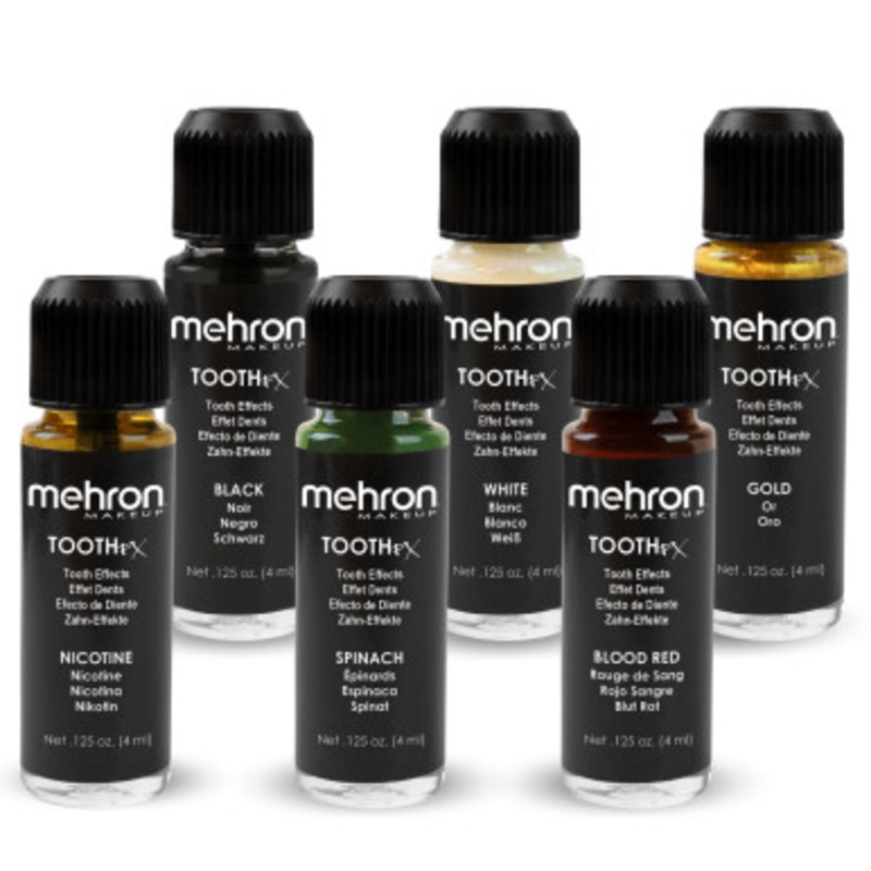Tooth Color Fx Makeup Mehron  Black