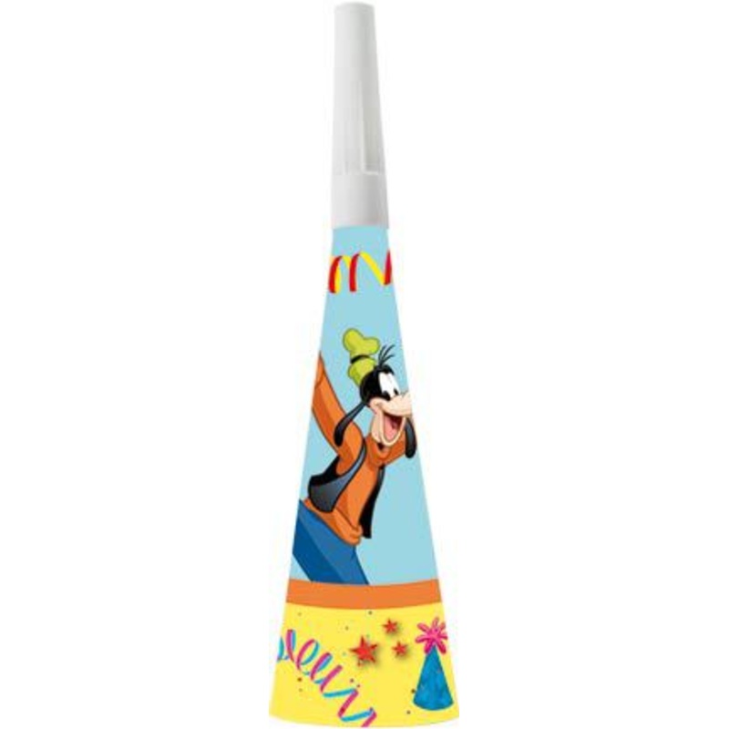 6 Mickey’s party marathon flutes 20cm