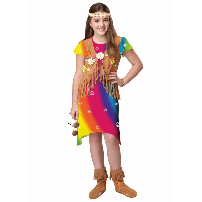 Flower Hippy Costume – Teen
