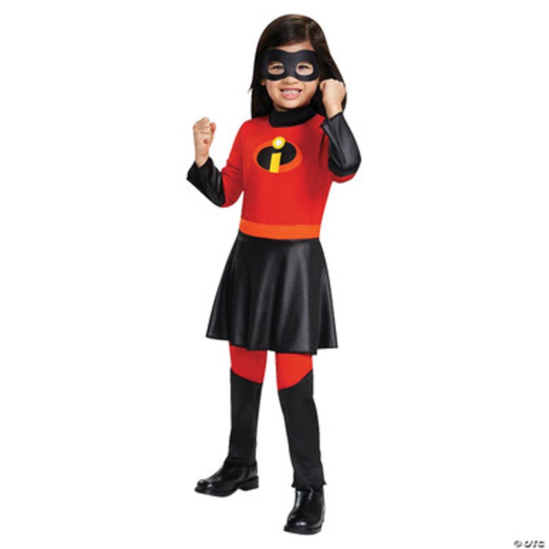Toddler Girls The Incredibles Violet Costume with Skirt  2T