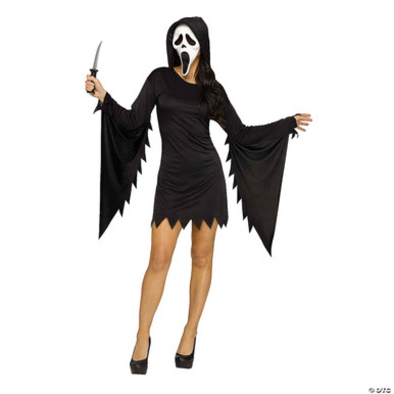 Ghost Face Glamour Costume – Adult  Small/Medium