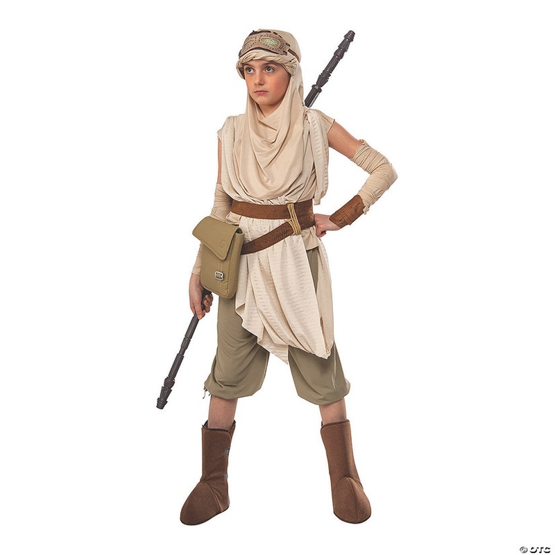 Girl’s Premium Star Wars Rey Costume