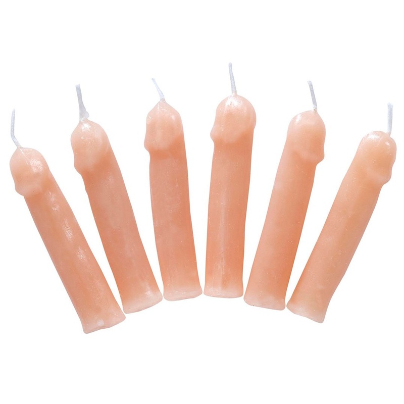 Mini Willy candle set of 6