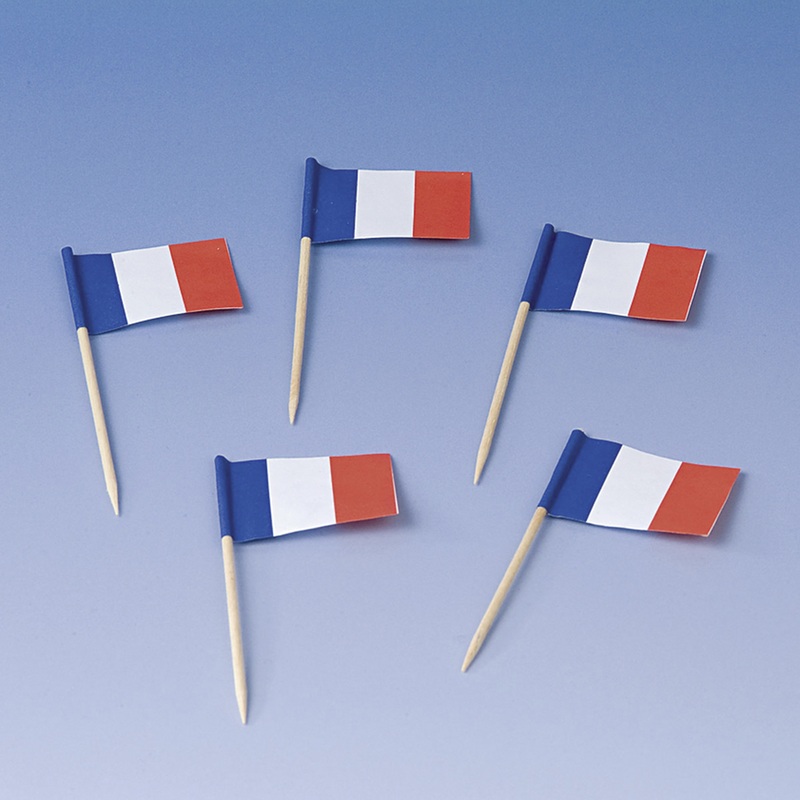 200 Vive la France party skewers