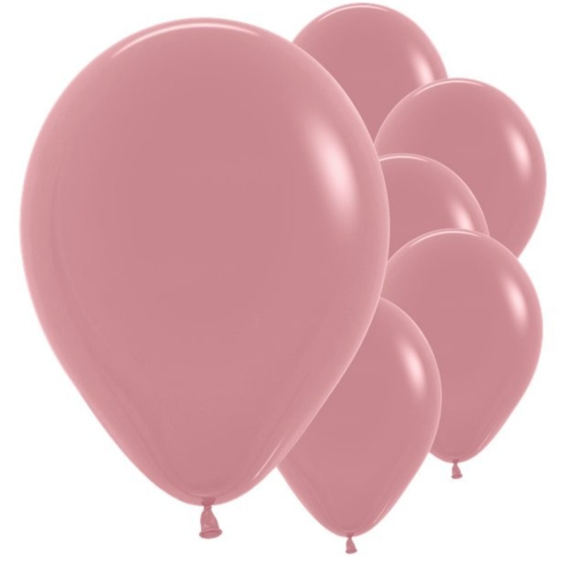 50 pink latex balloons 30cm