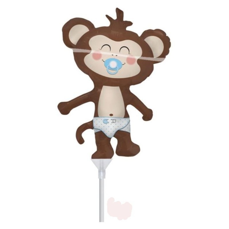 Stick balloon Sweet baby monkey