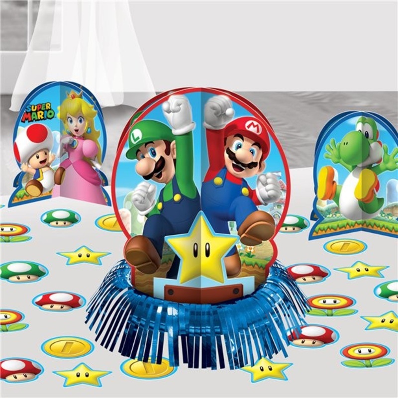 Super Mario World table decoration set