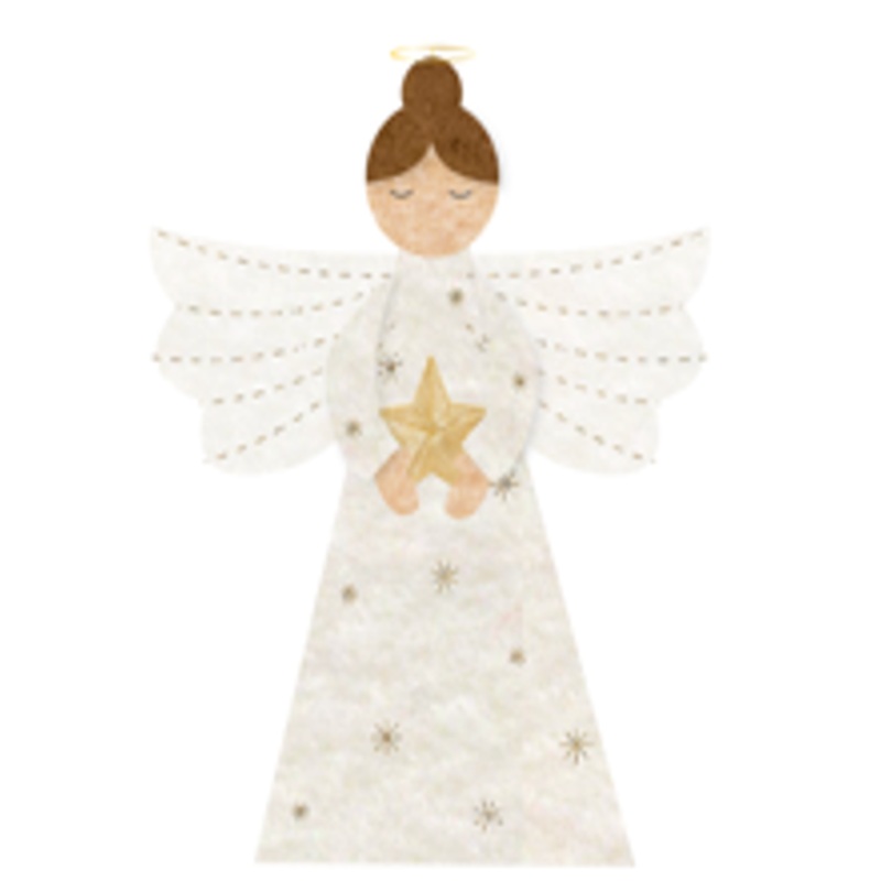Tree Topper – Heavenly Angel made of Felt