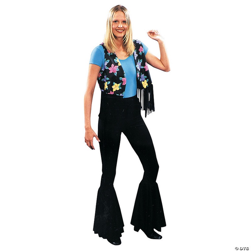 Womens 70s Bell Bottom Pants Costume – Standard
