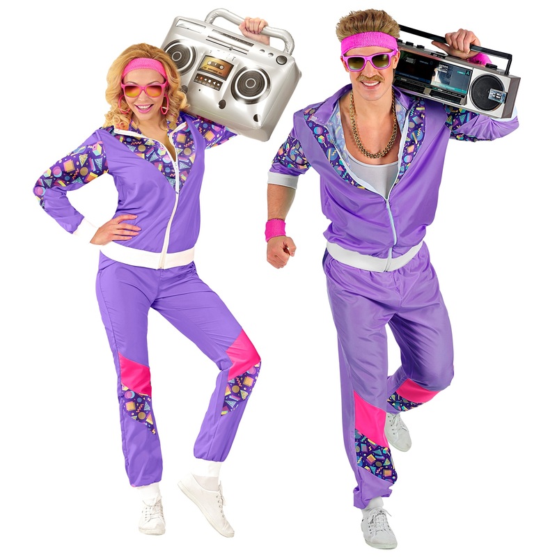 80’s Shell Suit – Purple