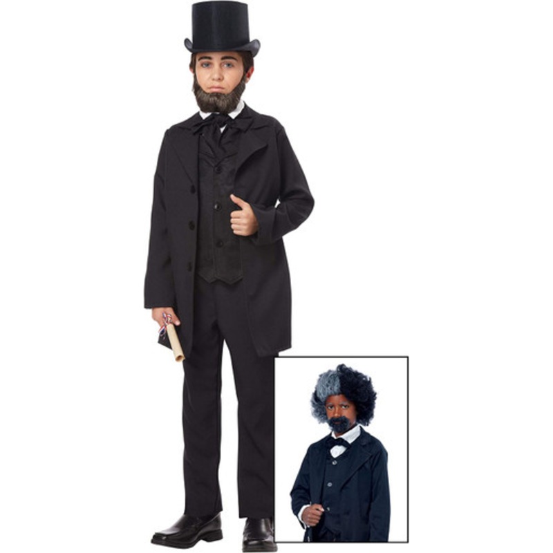 Abraham Lincoln/Frederick Douglass Child Costume Medium