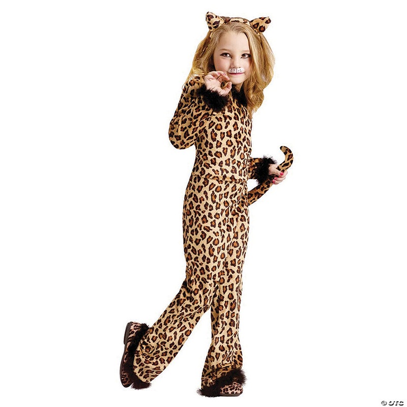 Girl’s Pretty Leopard Costume|G12TO14|G8TO10