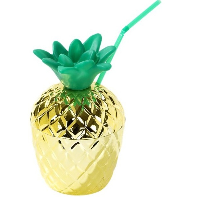 Golden pineapple mug 14.5cm