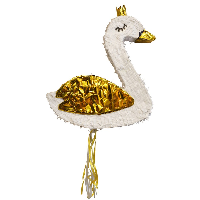Swan Pull Pinata 46cm