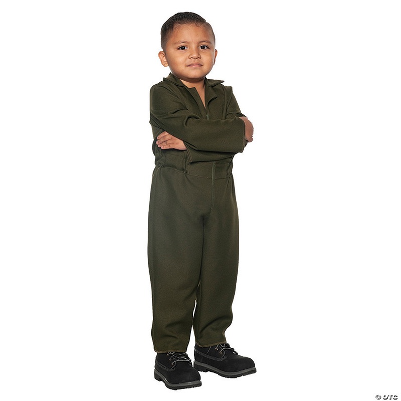 Toddler Horror Jumpsuit Costume Khaki – 2T-4T
