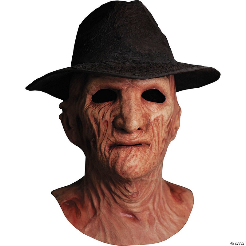 A Nightmare on Elm Street 2: Freddy’s Revenge Deluxe Freddy Krueger Mask with Fedora Hat