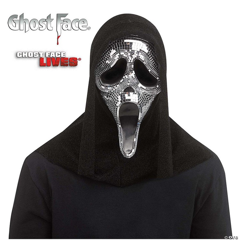 Adults Dead By Daylight Ghost Face<sup></sup> Disco Mirror Full Mask – One Size