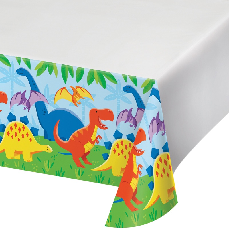 Dino children’s tablecloth 2.24 x 1.22m