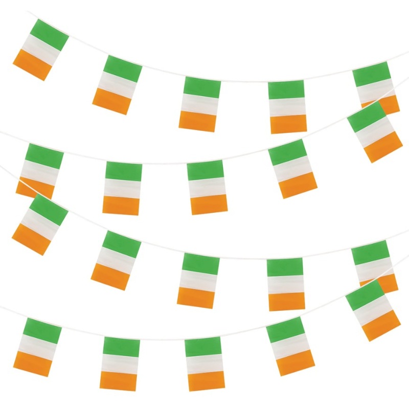Ireland Bunting – 20 Flags 31 x 20cm – 10m Length