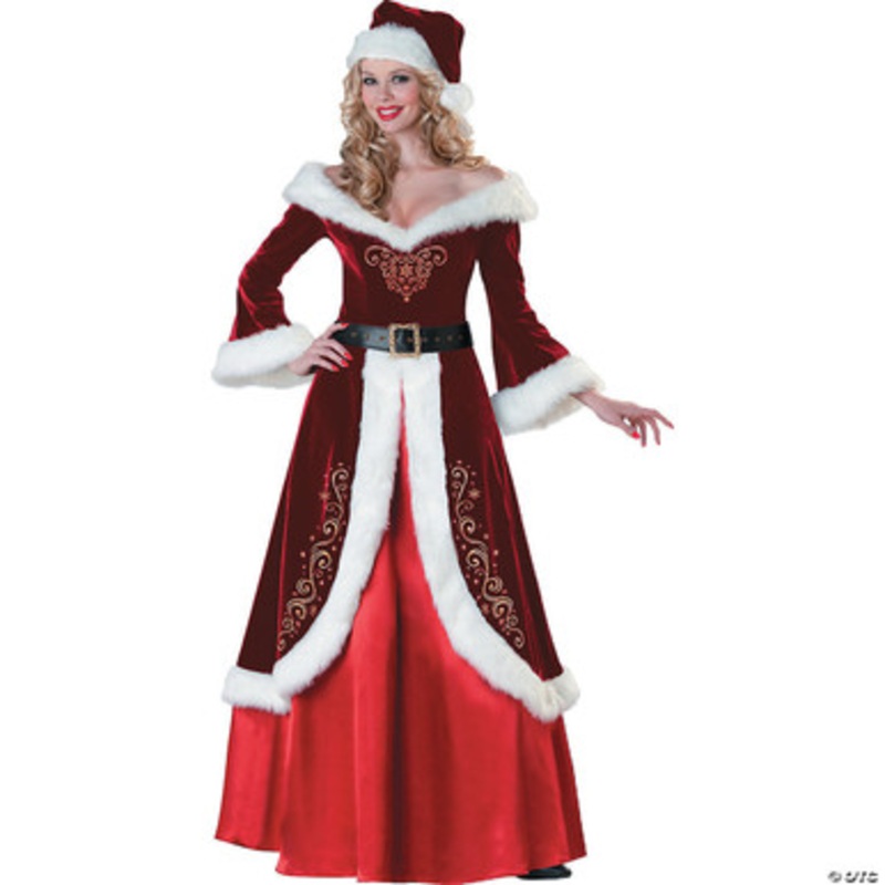 Mrs. St. Nick Costume Adult Small