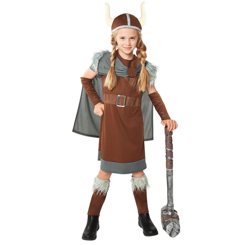 Viking Warrior Queen Costume – Kids