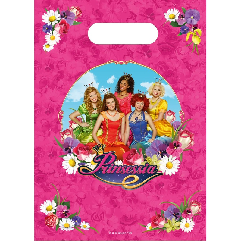 8 gift bags Prinsessia
