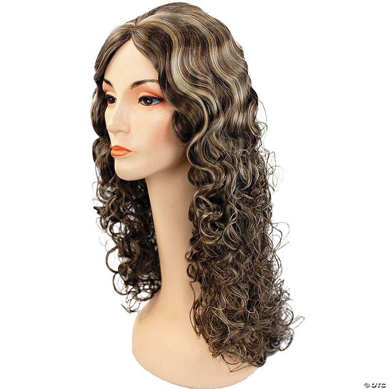 Adults Chelsea Long-Haired Curly Wig