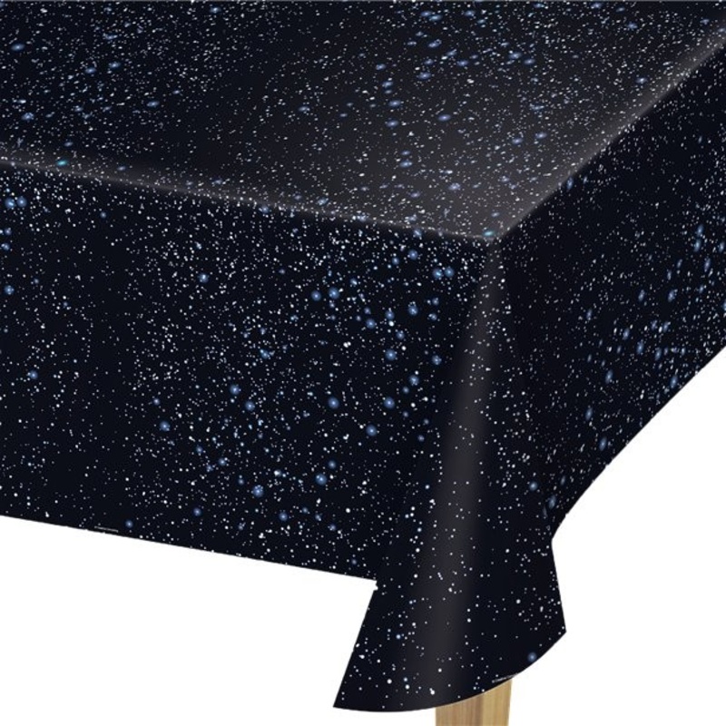 Galactic Birthday tablecloth 2.74 x 1.37m