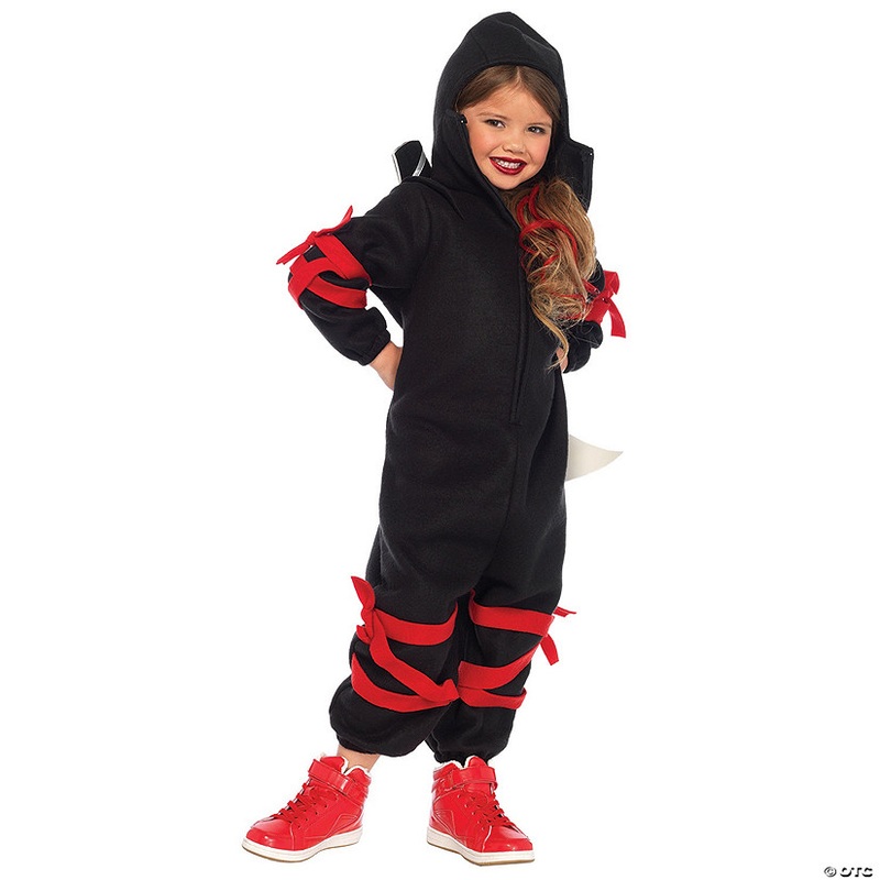 Girl’s Cozy Ninja Kigarumi Funsie Costume