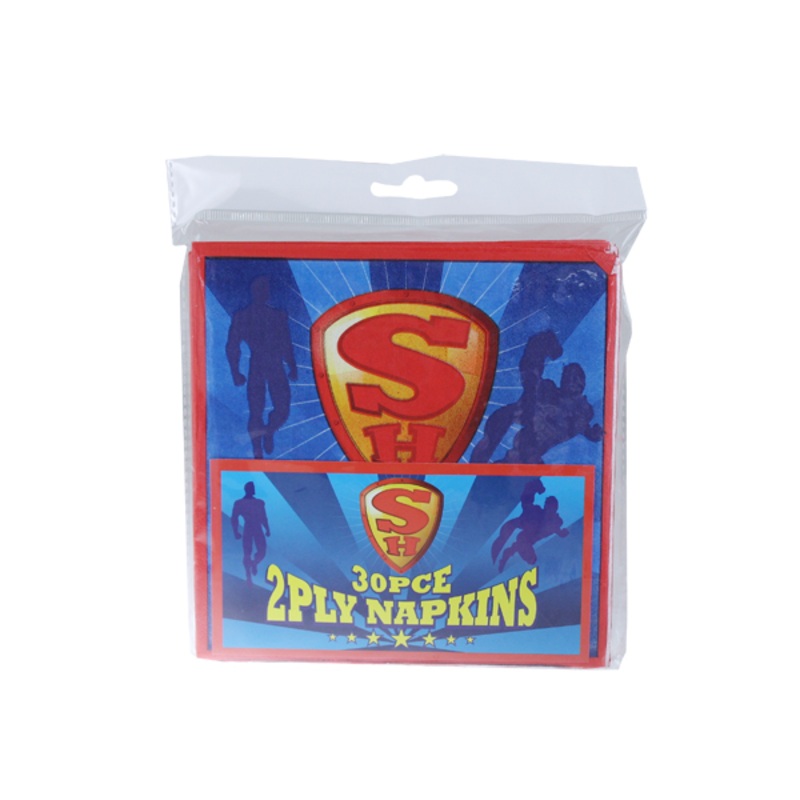 Super Hero Napkins – 30 Pack