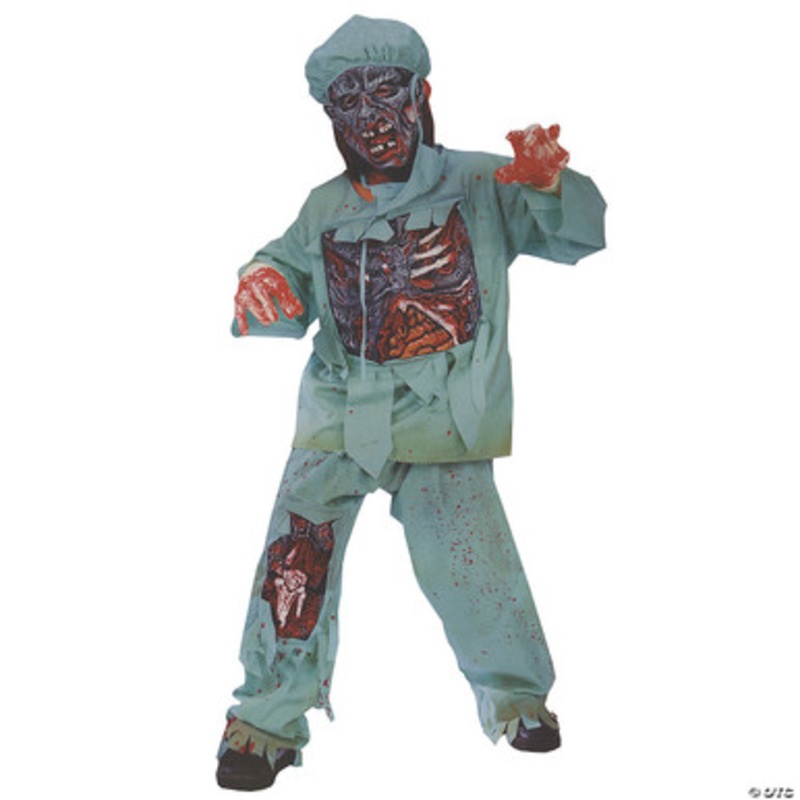 Zombie Doctor Costume Child Small