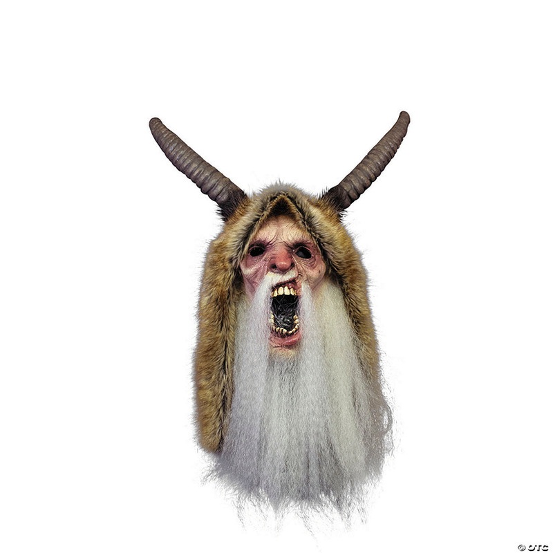 Adults Krampus Krampus Overhead Latex Mask – One Size