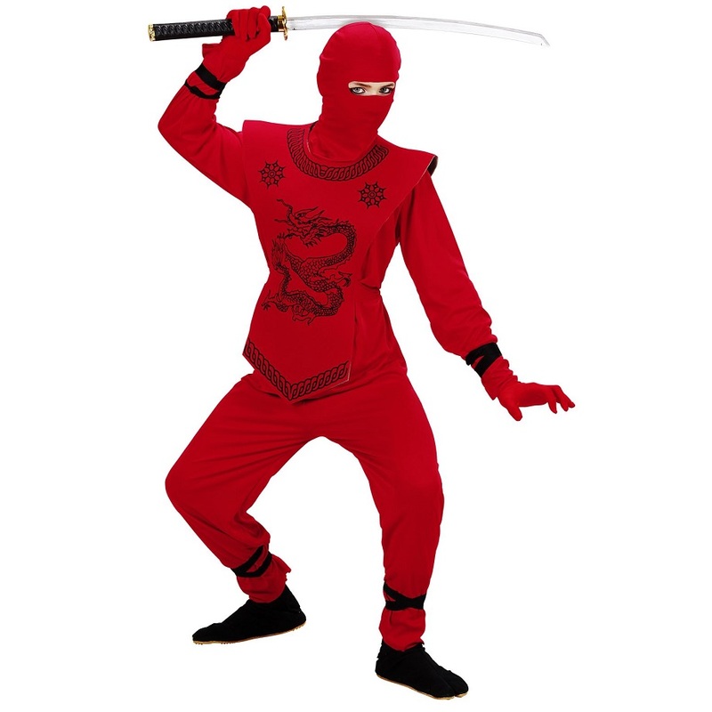 Red Ninja Costume – Tween