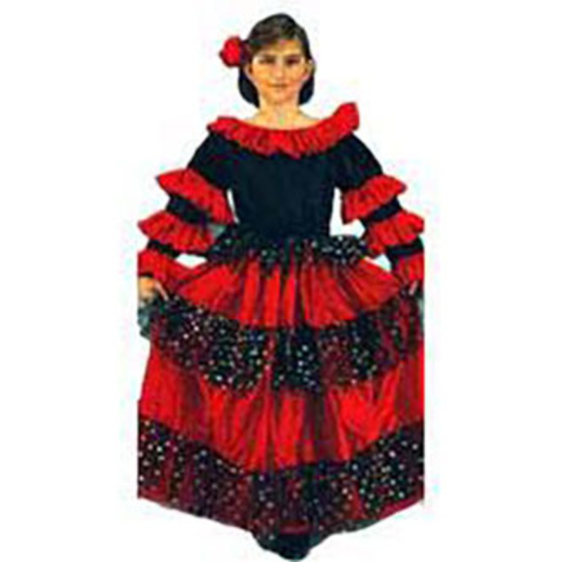 Spanish Beauty Child Costume Small