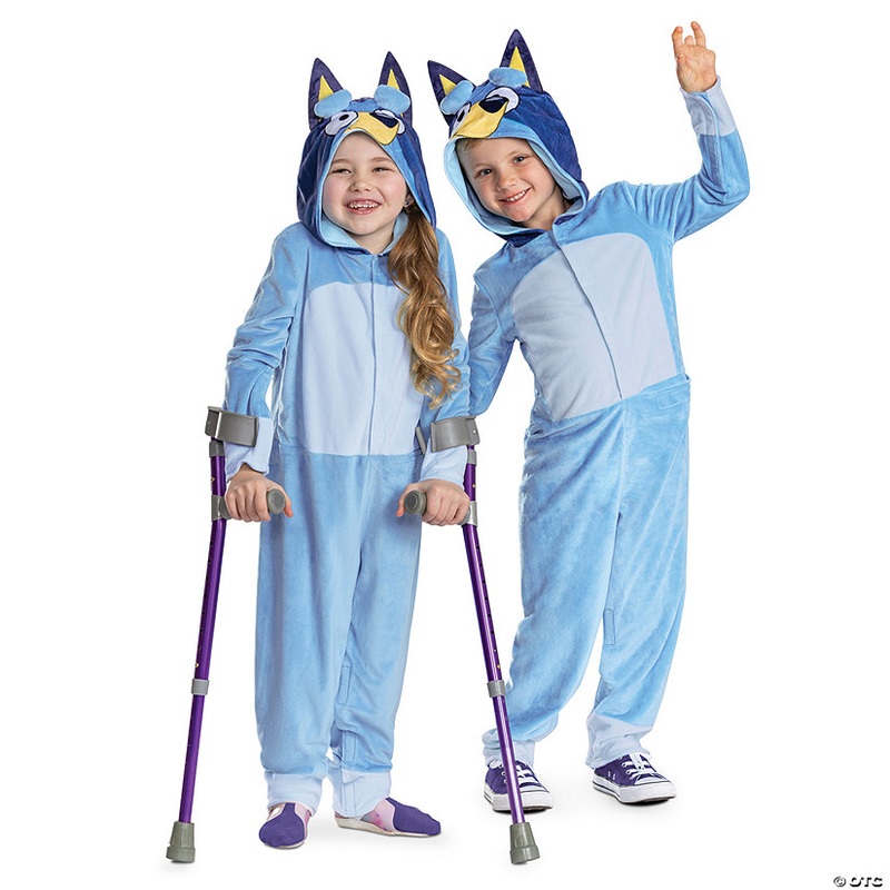 Toddler Bluey Adaptive Costume – Large 4-6X